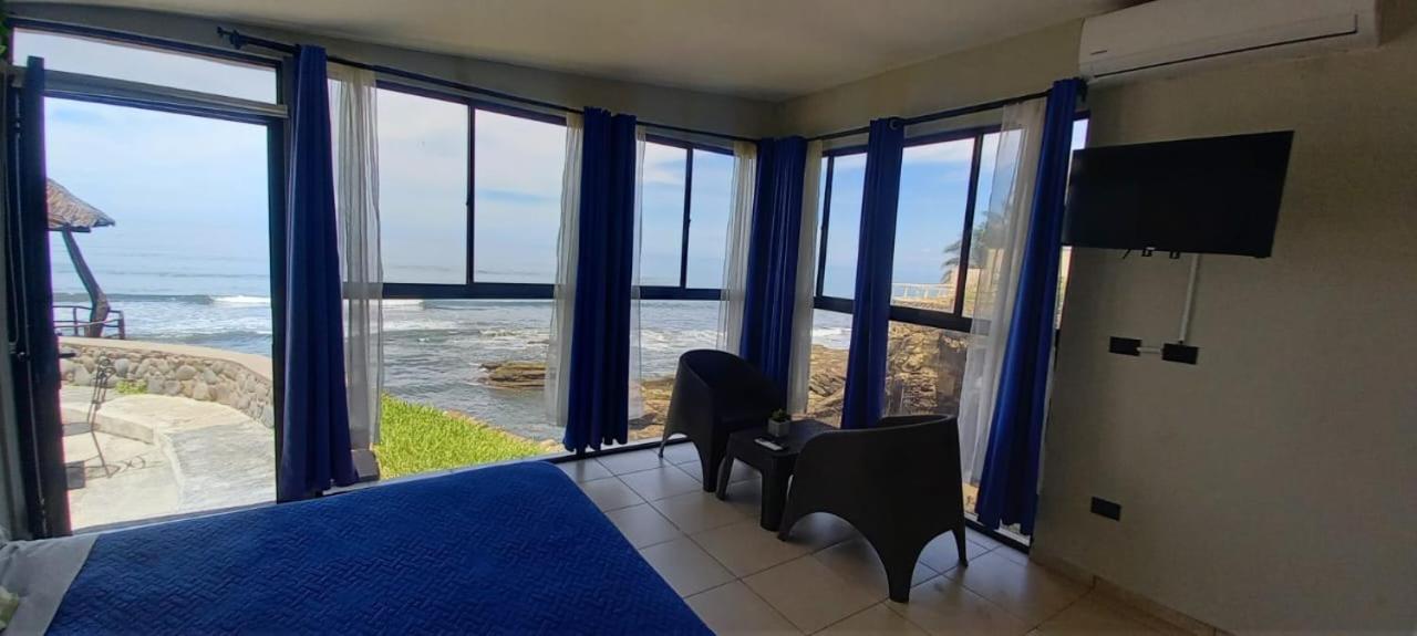 Reef On The Water Hotel Tamanique Bagian luar foto