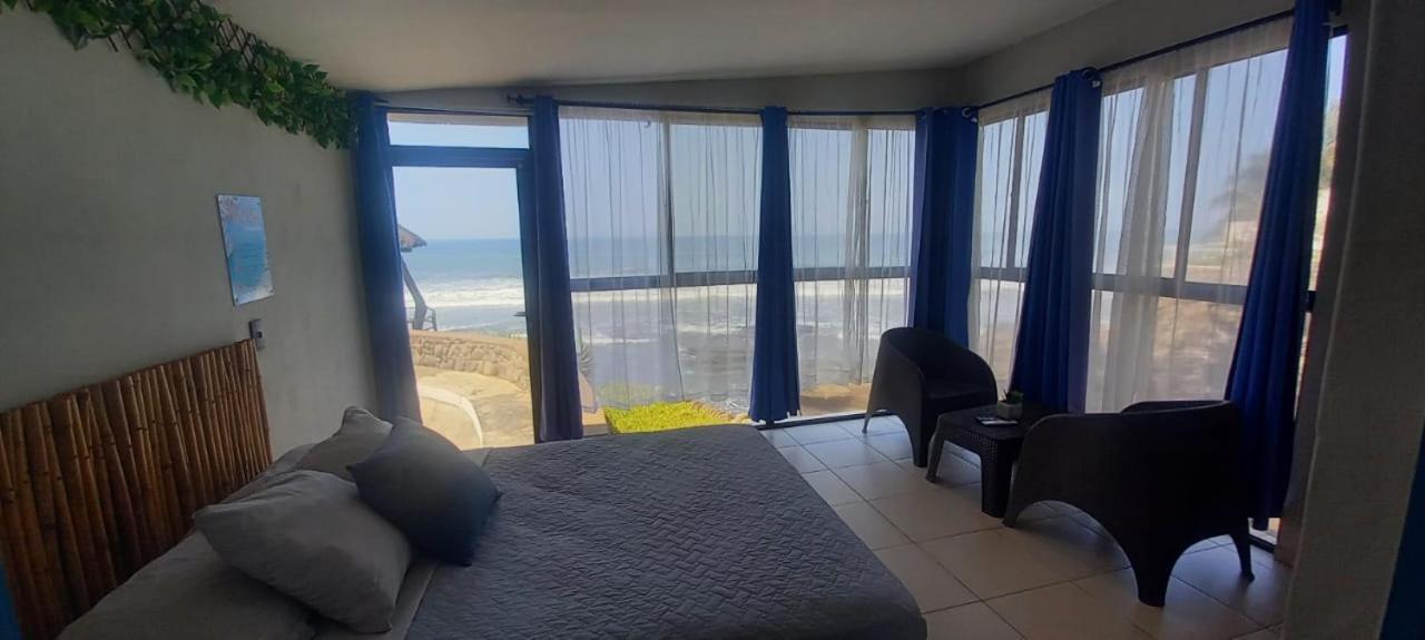Reef On The Water Hotel Tamanique Bagian luar foto