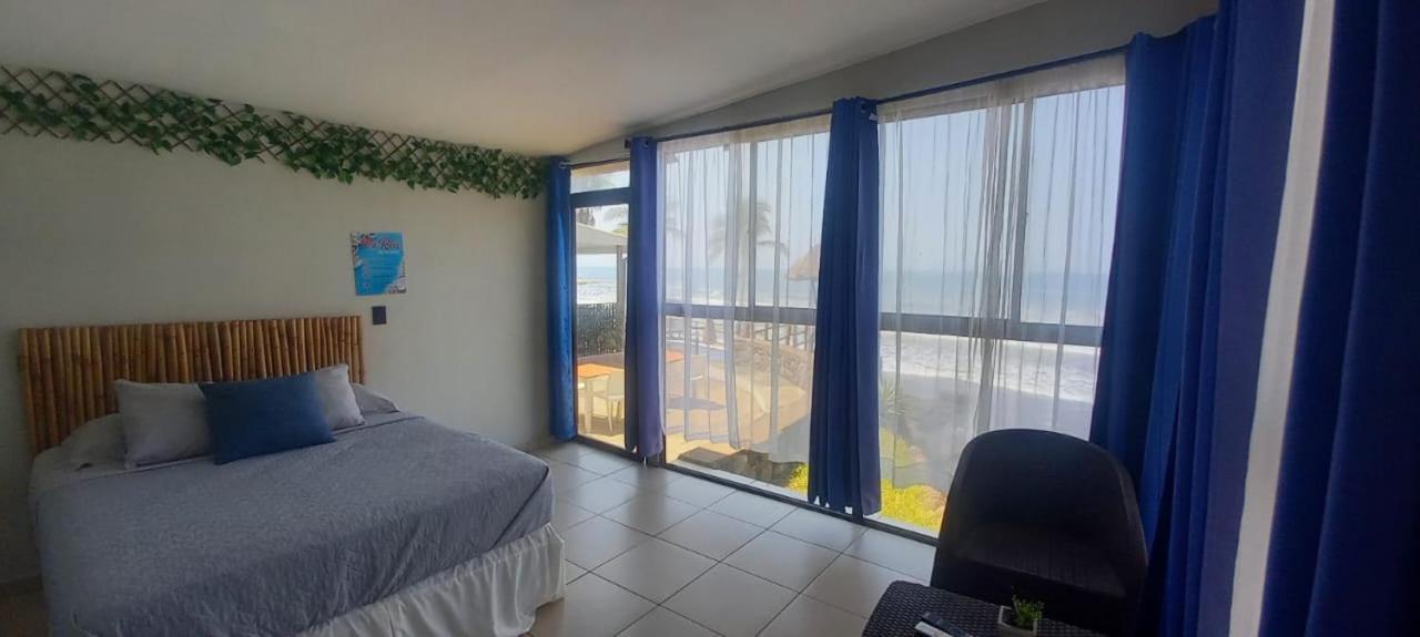 Reef On The Water Hotel Tamanique Bagian luar foto