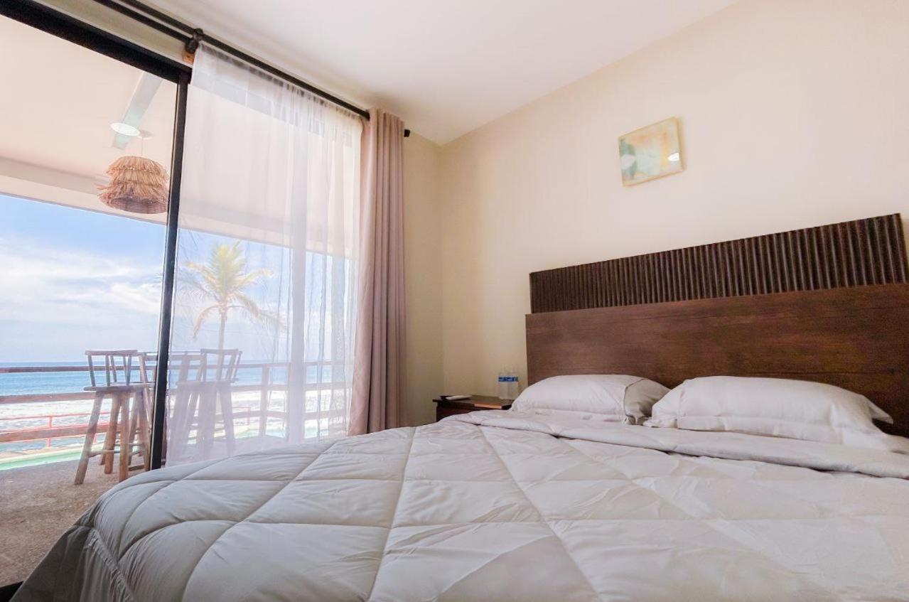 Reef On The Water Hotel Tamanique Bagian luar foto